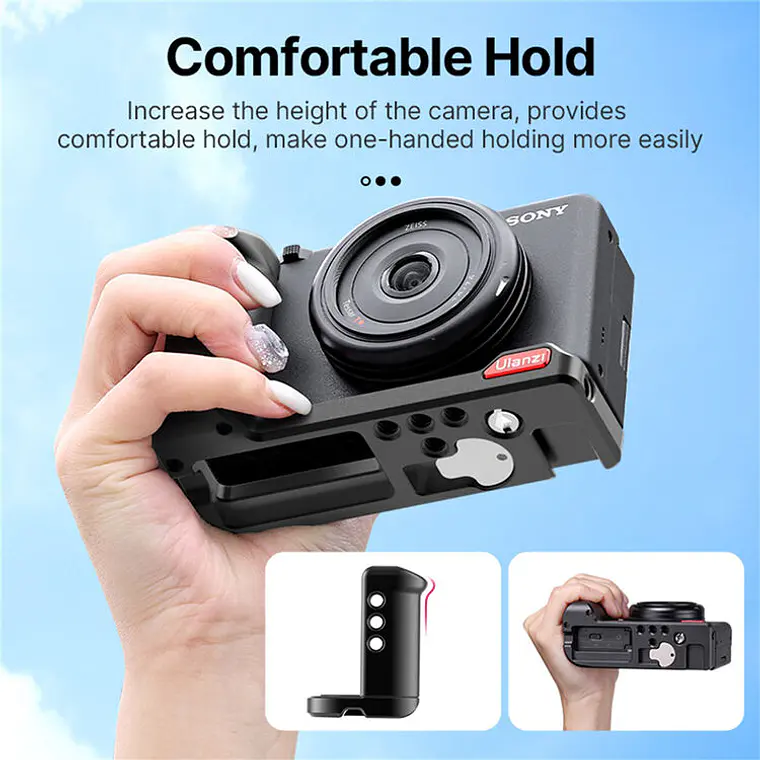 Empuñadura en L Ulanzi R105 para Camara ZV-1F 7