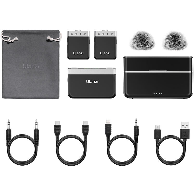 Micrófonos Inalámbricos Ulanzi AM18 U-Mic 2.4 GHz 10