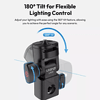 Adaptador Ulanzi LA04 para Soporte de Iluminación L121 5