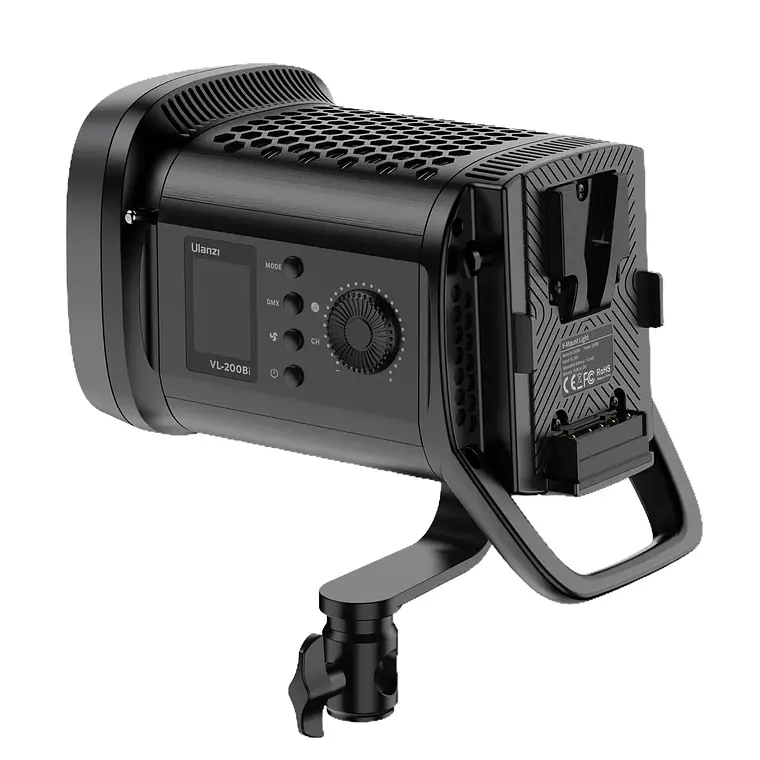 Luz LED Bicolor Ulanzi VL-200Bi de 200W con Fuente P016 5