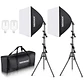  Kit Creator Mobile PRO Micrófono Neewer KM23 + Kit Iluminación Neewer NW48 II + Tripode y soporte Neewer para celular - Miniatura 2