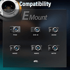 Lente Cine Sirui Night Walker 16 mm negro con Montura Sony E 4