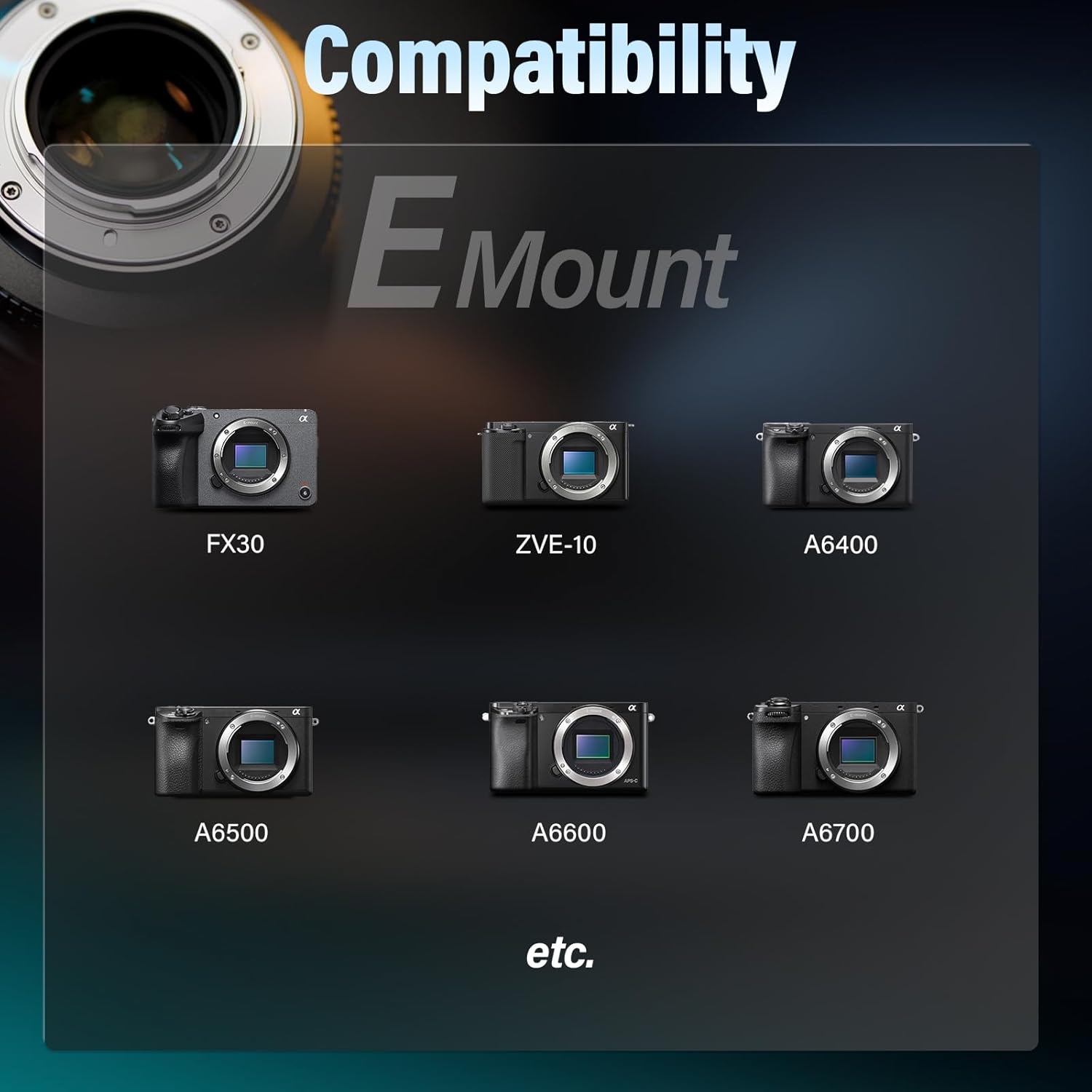 Lente Cine Sirui Night Walker 16 mm Negro con Montura 4/3 4