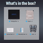 Lente Cine Sirui Night Walker 16 mm Negro con Montura 4/3 5