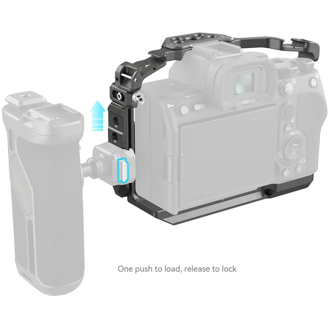 Cage SmallRig HawkLock para Sony A7Rv | A7iv | A7Siii | A1 | A7Riv 7