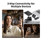 Transmisor DJI Mic 3 para Sistema de Micrófono Inalámbrico 8