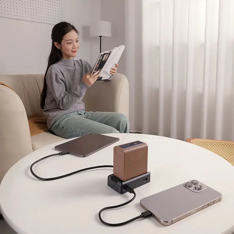 Adaptador de Baterías NP-F Ulanzi PA03 para Cámara  6