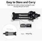 Dolly Ulanzi AT-02 para Trípodes 3