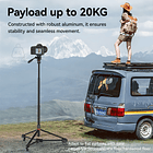 Dolly Ulanzi AT-02 para Trípodes 6