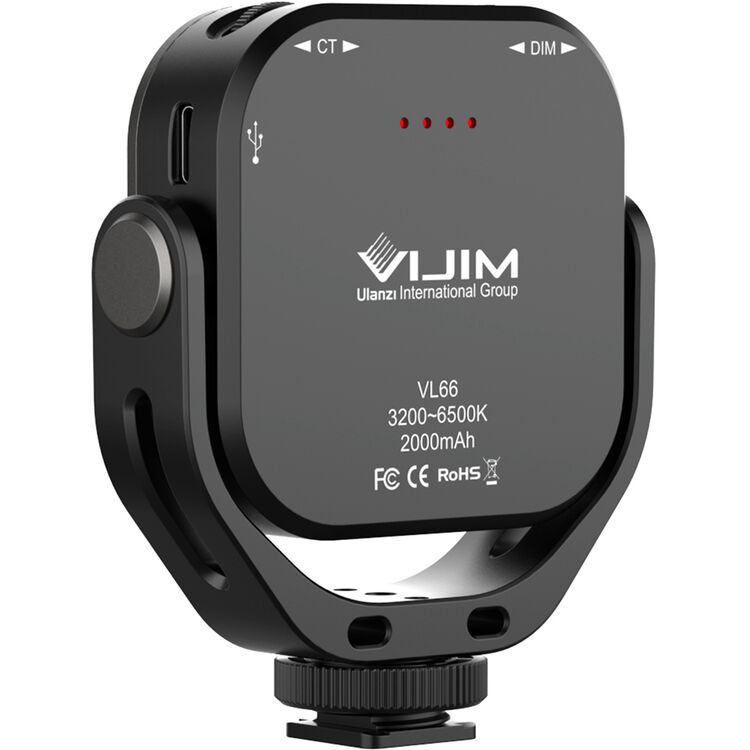 Luz LED Vijim VL66 con Rotación 360° 7