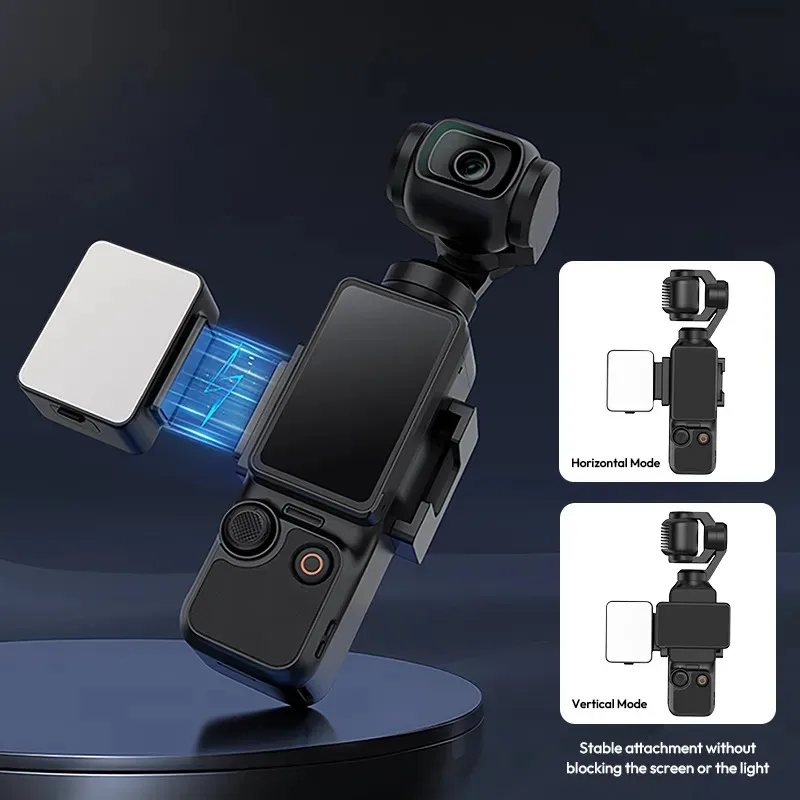 Mini Luz LED Ulanzi LM001 para DJI Pocket 3 - Magnética 3