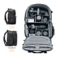Mochila Ulanzi BP10 Hard Shell - 35L - Miniatura 11
