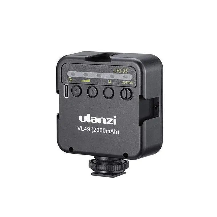 Panel de Luz LED Ulanzi VL49 con Soporte de Accesorios 4