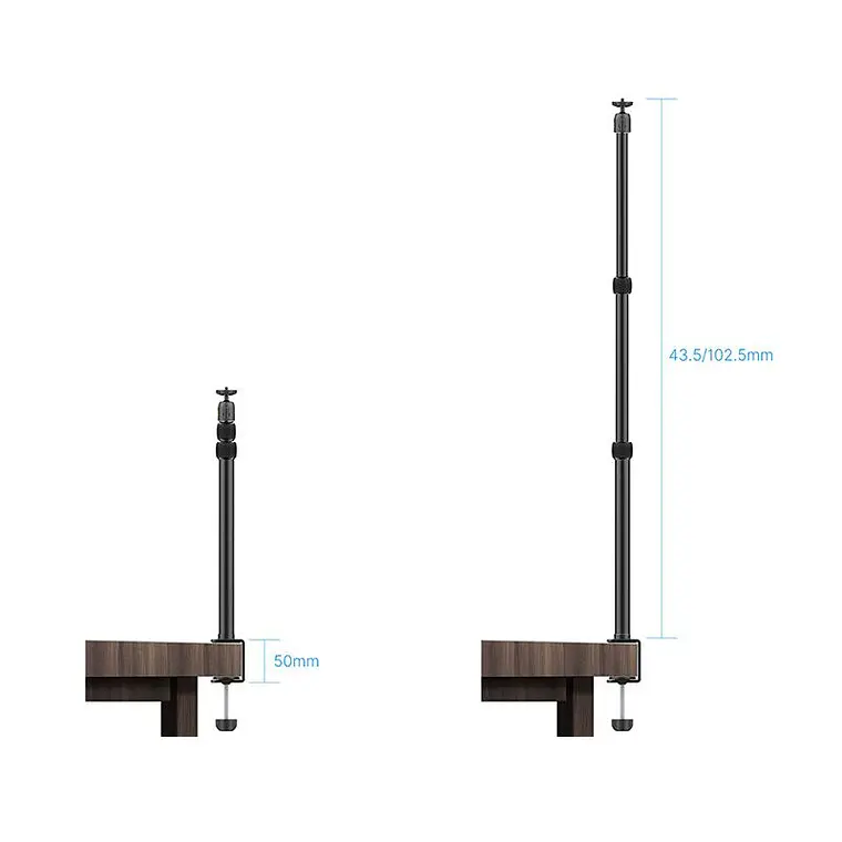 Soporte de Escritorio Vijim LS01 para Luces y Accesorios 5