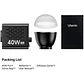 Luz LED Ulanzi L023 40W PRO con Fuente de Poder L075 - Miniatura 12