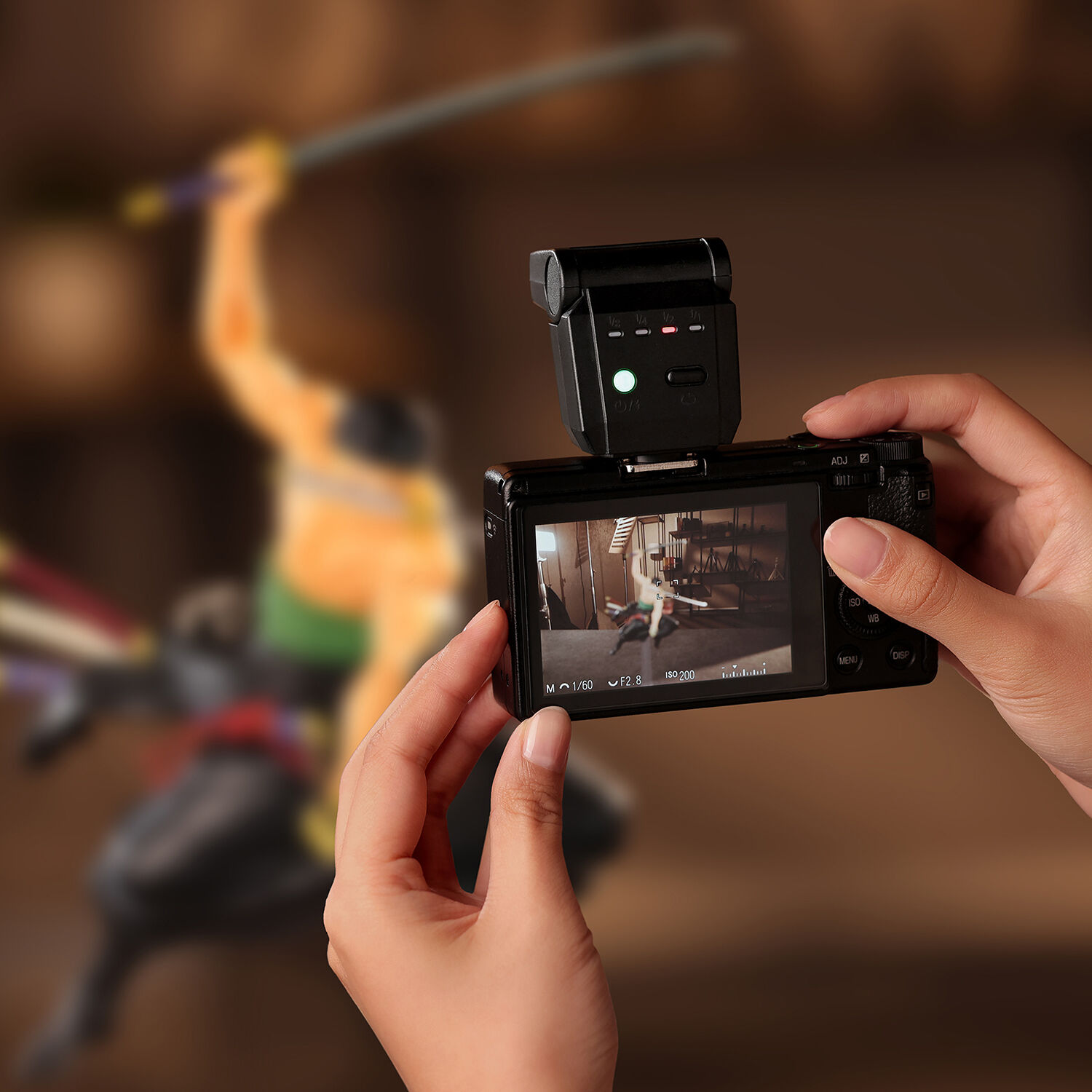 Flash Ulanzi SL03 Spark Lite para Cámara 10