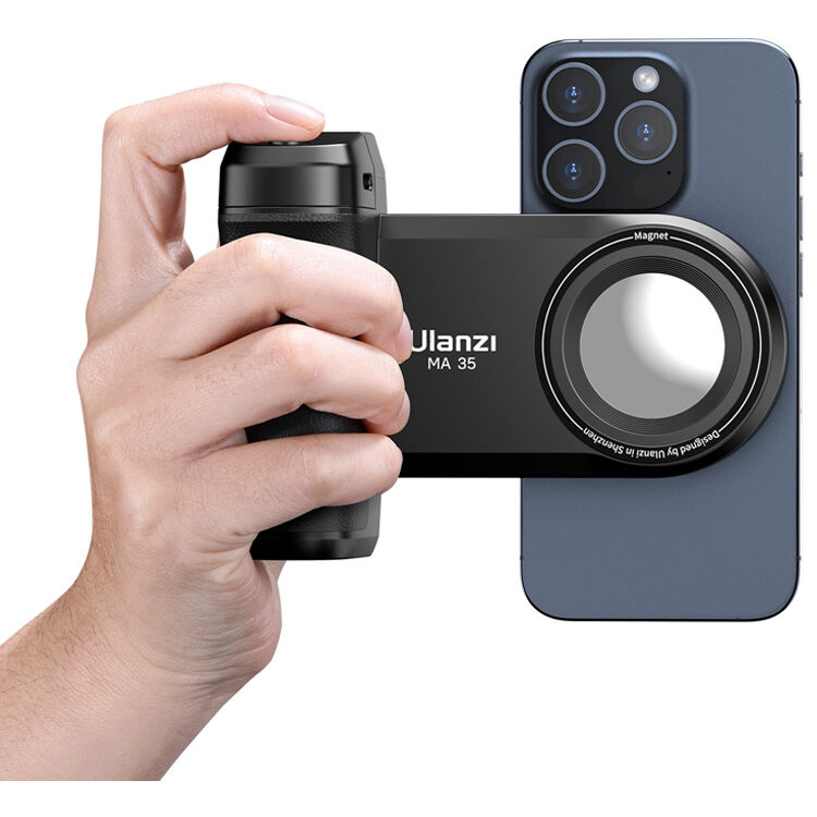 Empuñadura Ulanzi MA35 para Celular con Disparador Bluetooth 10