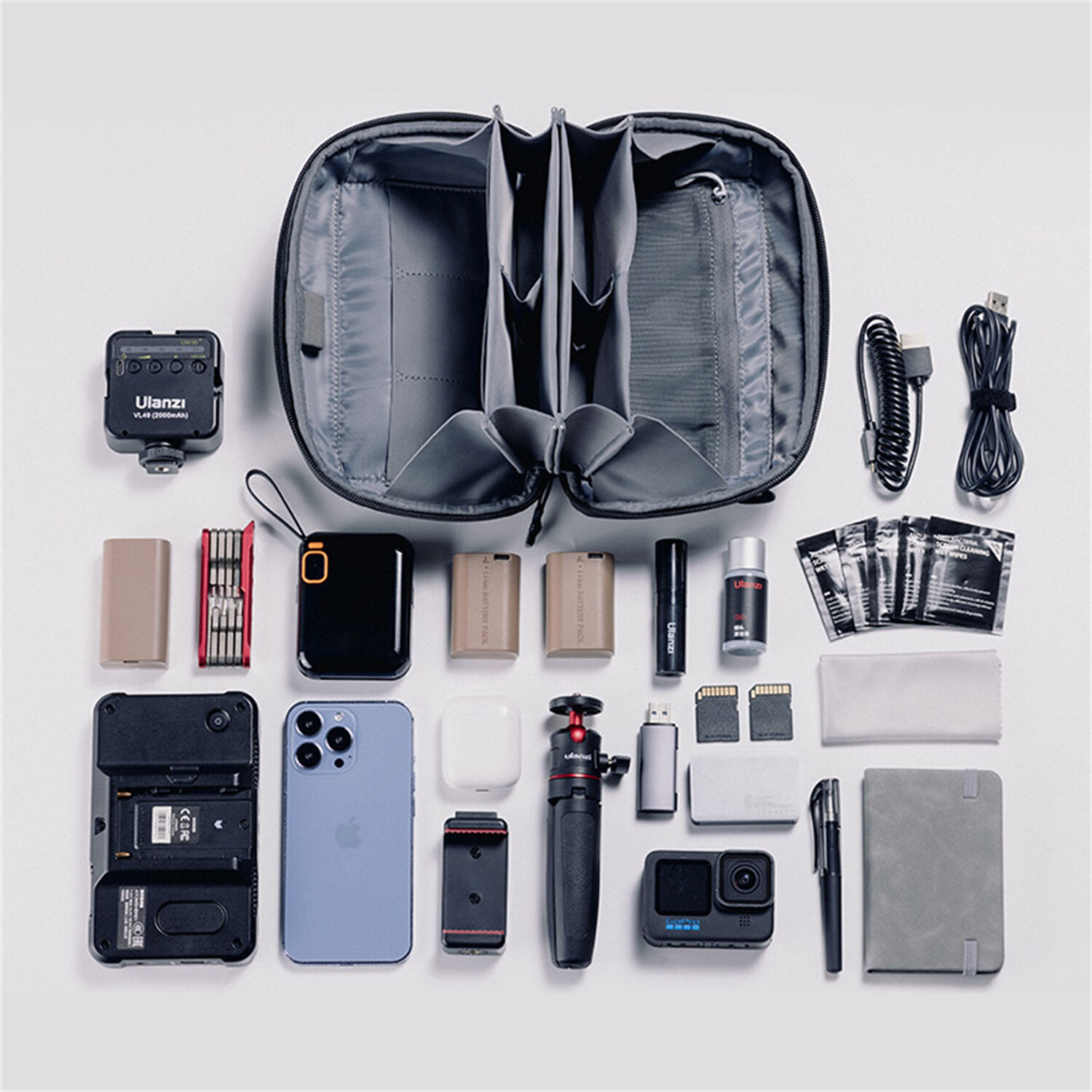 Bolso Ulanzi B007GBB1 TRAKER Tech Pouch Mini 13