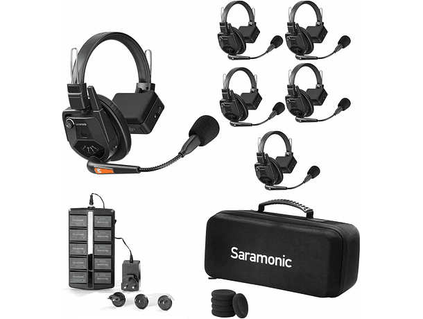 Sistema de intercomunicadores Saramonic Witalk9SE WT5S para 5 usuarios