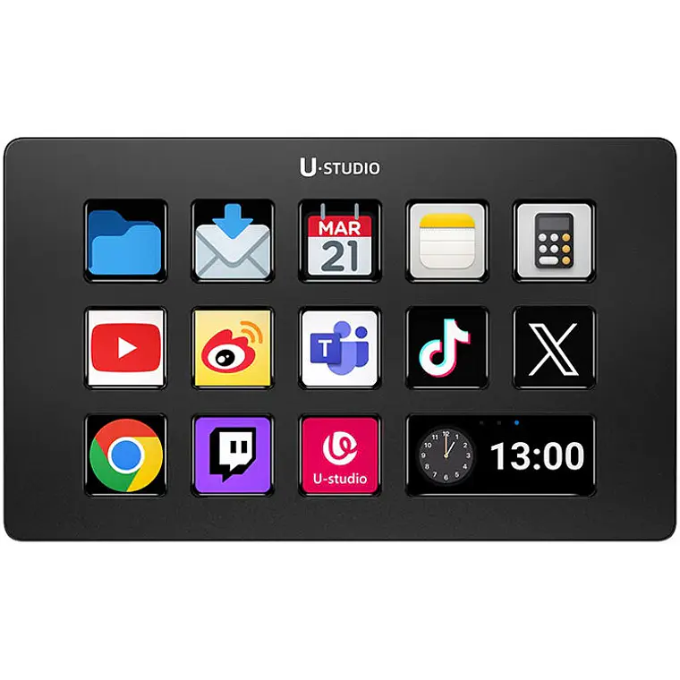 Controlador de Stream Ulanzi D200 Configurable 3