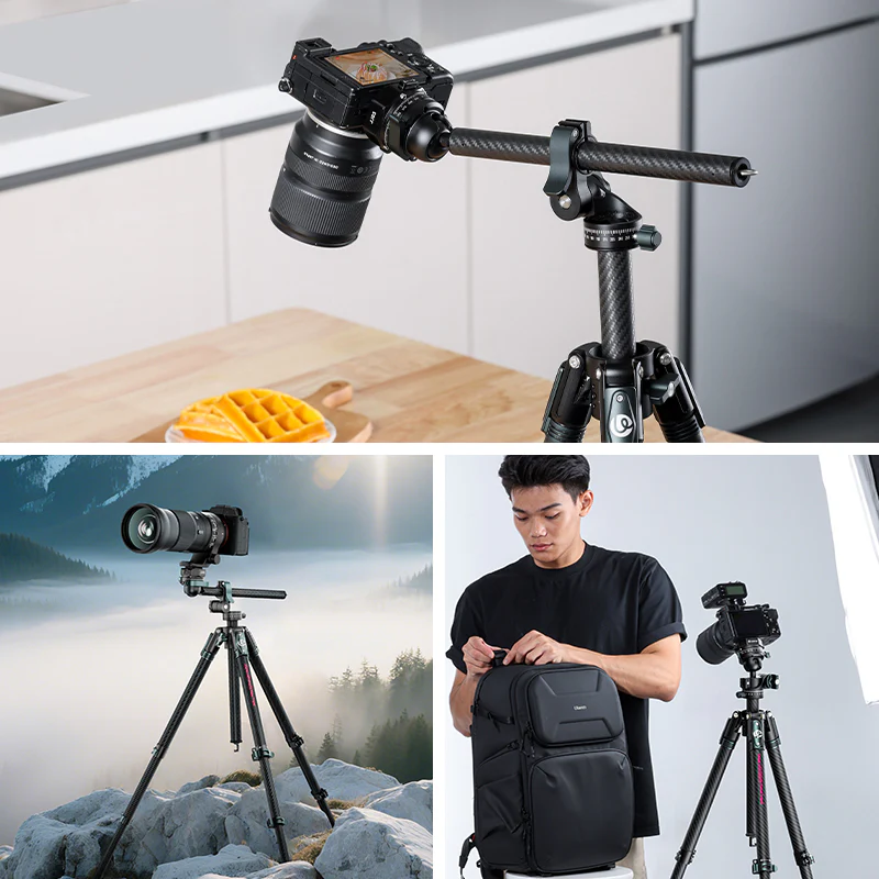 Trípode Multifuncional Ulanzi JJ05 Glide GO Travel T140 2