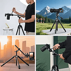 Trípode Multifuncional Ulanzi JJ05 Glide GO Travel T140 6