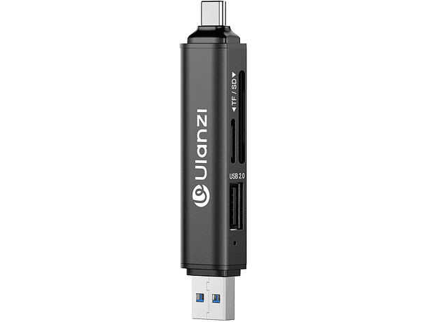 Lector de Memorias Ulanzi CR1 3 en 1 - USB y USB-C