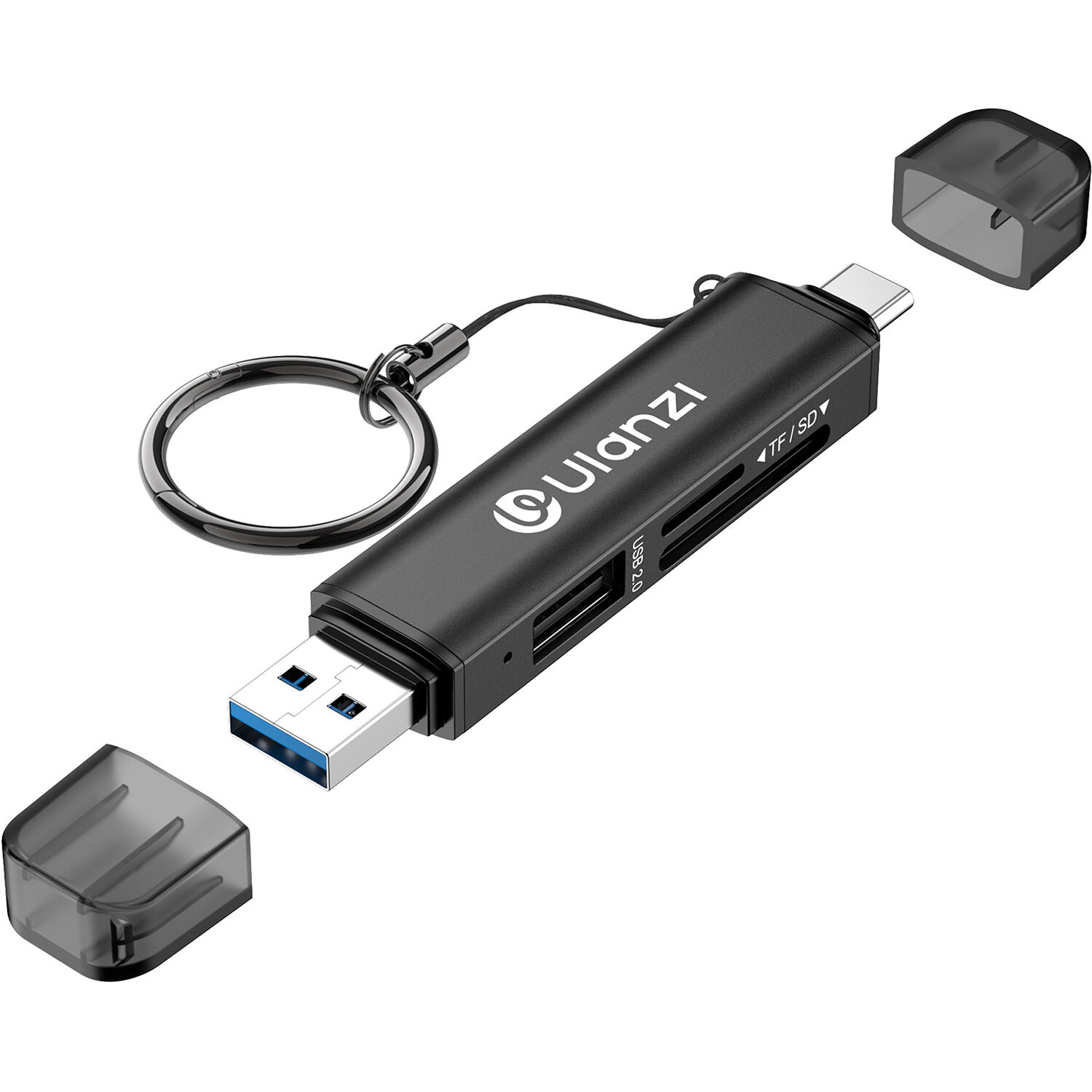 Lector de Memorias Ulanzi CR1 3 en 1 - USB y USB-C 7