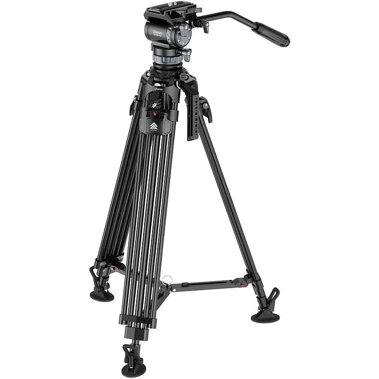 Trípode Ulanzi VideoFast Profesional con Cabezal Fluido  3