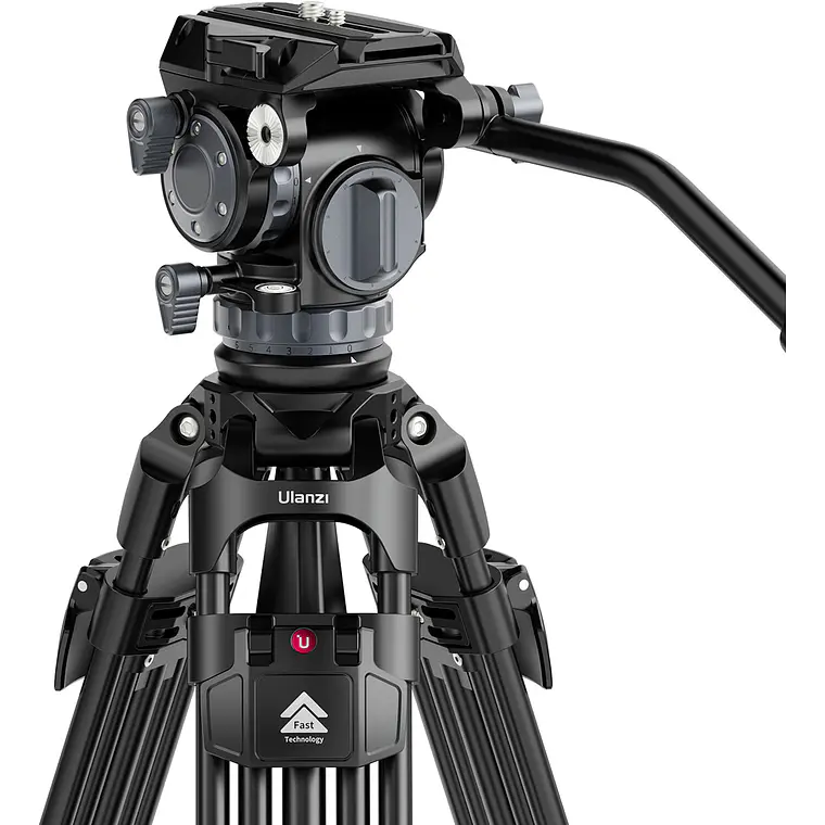 Trípode Ulanzi VideoFast Profesional con Cabezal Fluido  7