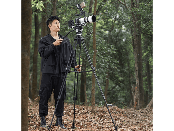 Trípode Ulanzi VideoFast Profesional con Cabezal Fluido 