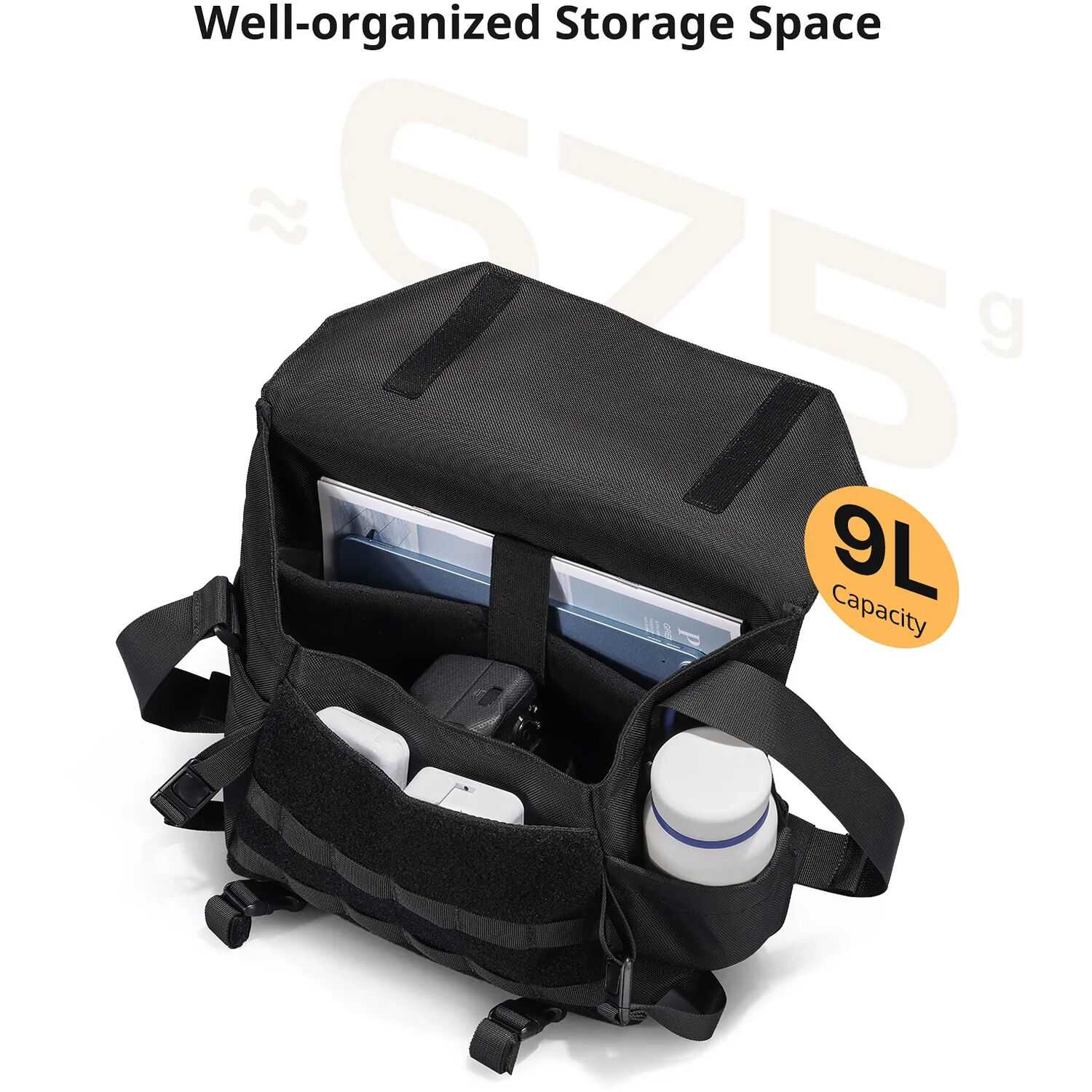 Bolso Bandolera Ulanzi BC08 para Cámara - 9L 5