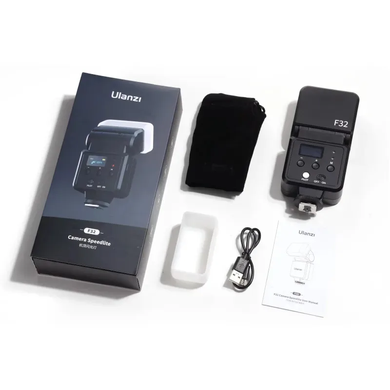 Flash Ulanzi F32 con Batería Recargable 7