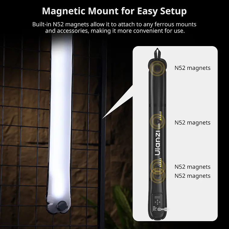Tubo de Luz LED Ulanzi UA20 Inflable  6