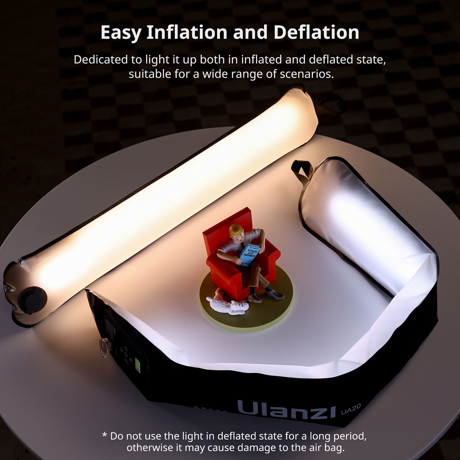 Tubo de Luz LED Ulanzi UA20 Inflable  4
