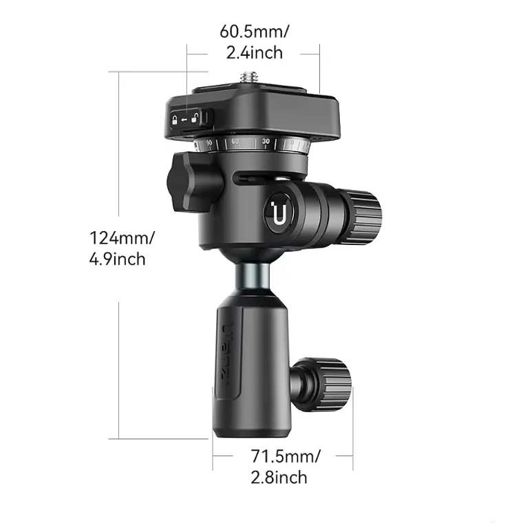 Cabezal de Bola Ulanzi TH02 para Pie de Flash 6