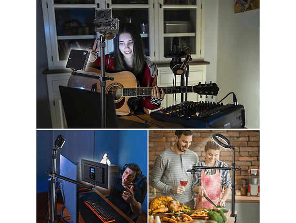 Soporte de Mesa VIJIM LS02 con Brazo Auxiliar para Accesorio