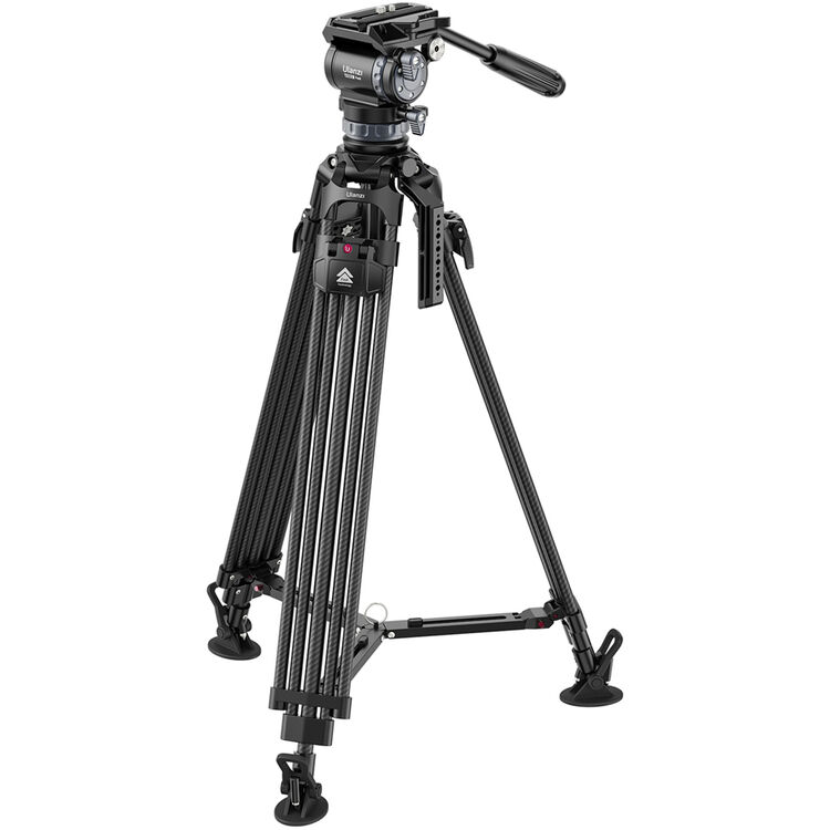 Trípode Ulanzi VideoFast de Fibra de Carbono con Cabezal  4