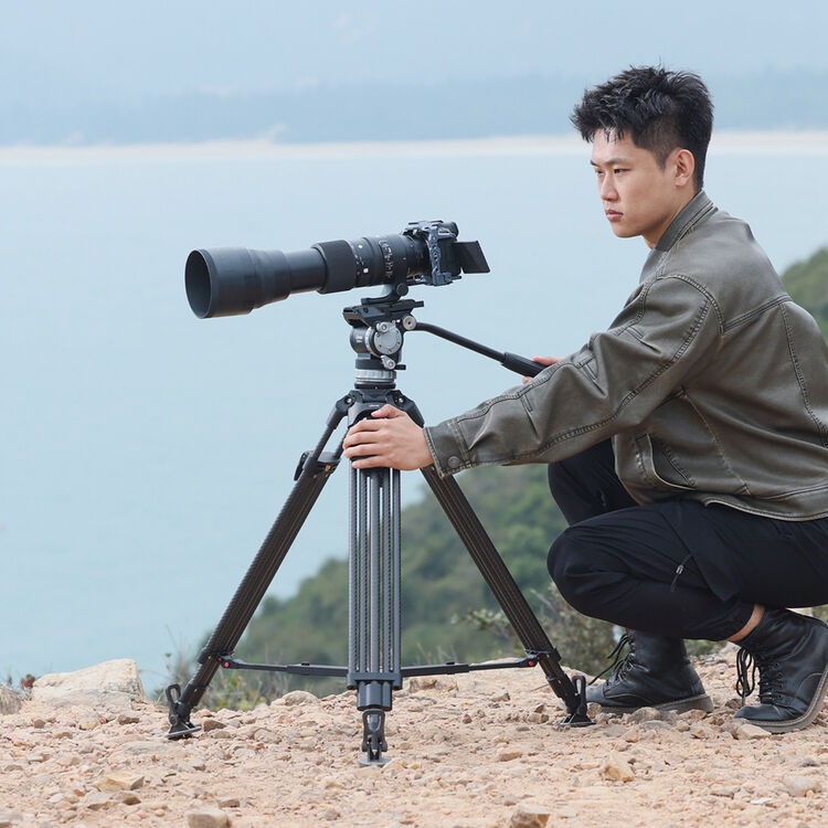 Trípode Ulanzi VideoFast de Fibra de Carbono con Cabezal  11