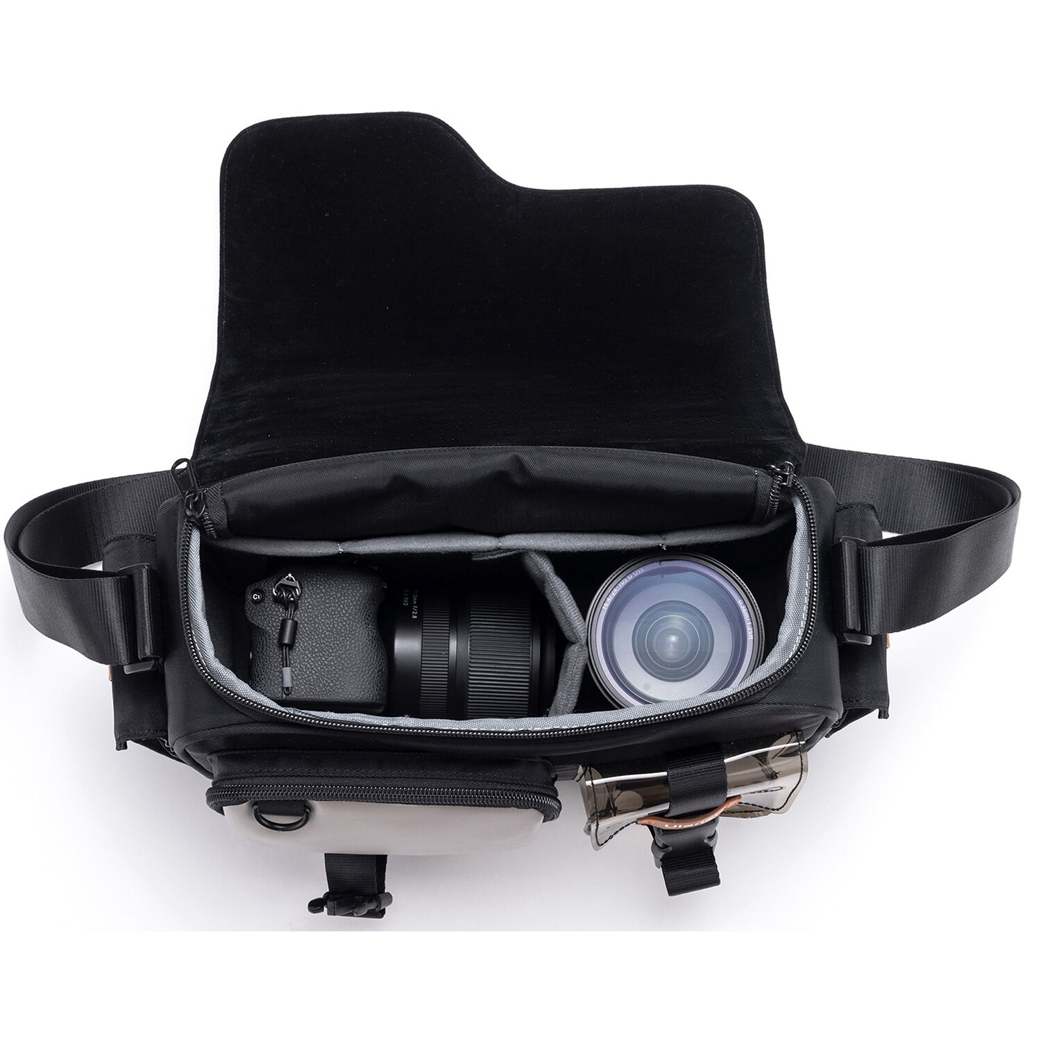 Bolso Bandolera Ulanzi MS12 para Equipo Audiovisual - 5.6L 6
