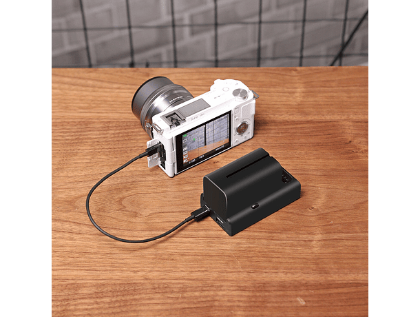 Cargador Ulanzi NP-F01 para Baterías Sony NP-F