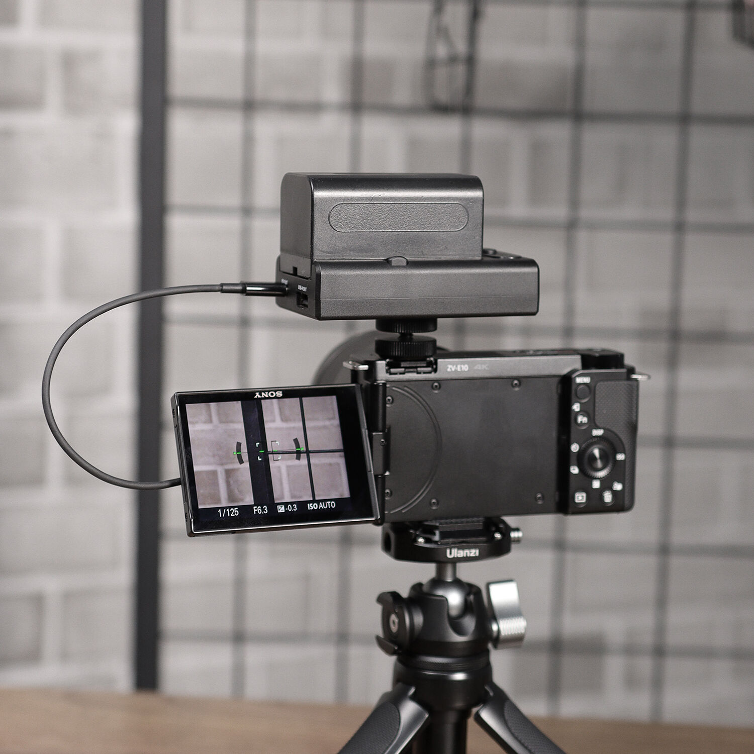 Cargador Ulanzi NP-F01 para Baterías Sony NP-F 12