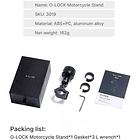 Soporte Ulanzi O-LOCK de Celular para Motos 8