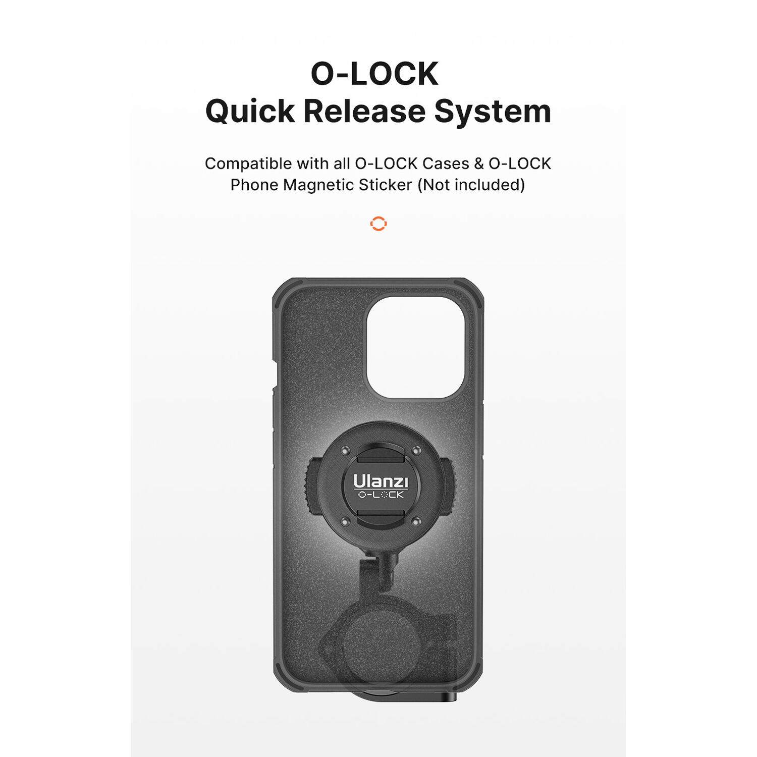 Soporte Ulanzi O-LOCK de Celular para Motos 7