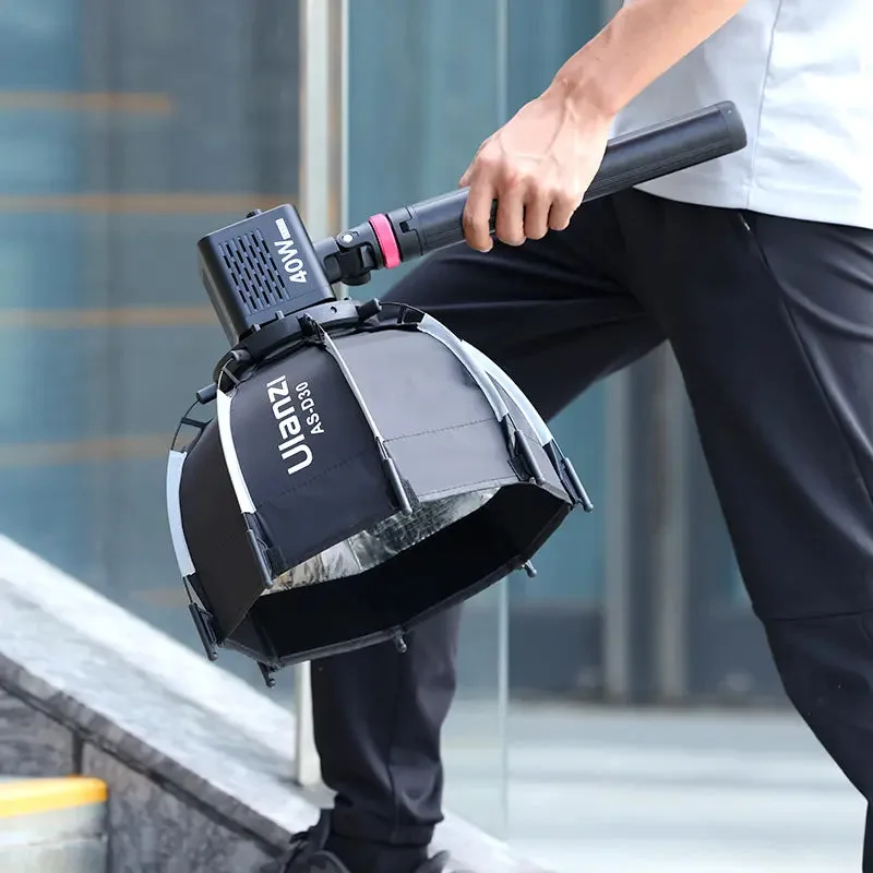 Mini Octabox Ulanzi AS-D30 con Montura Mini Bowens 5