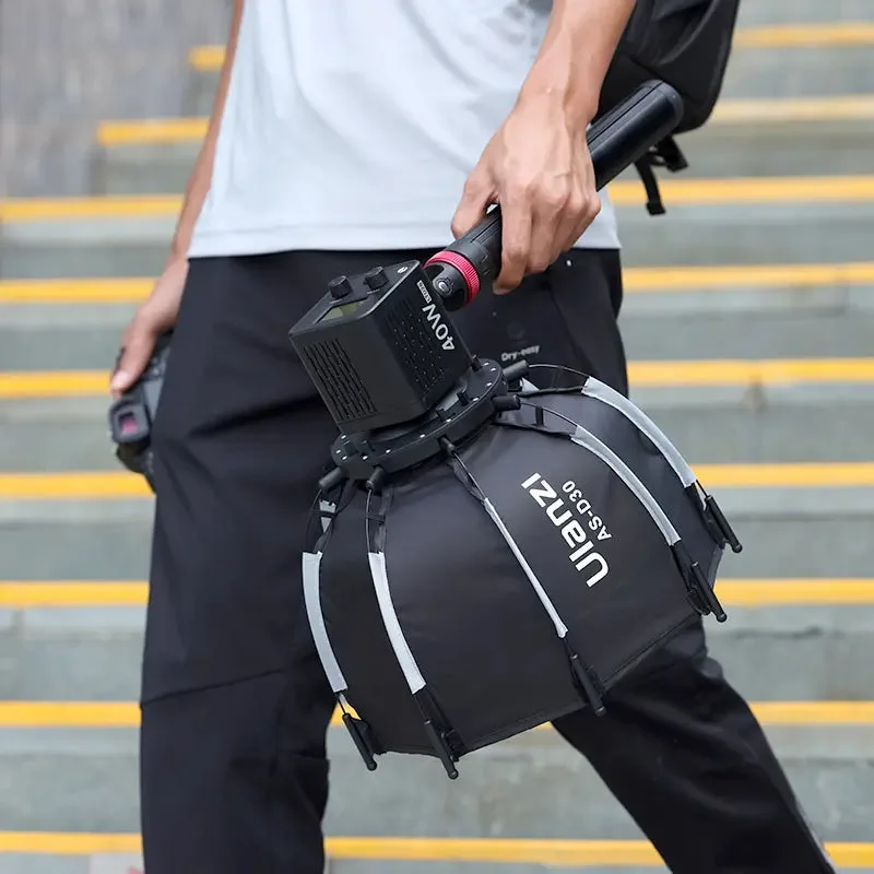 Mini Octabox Ulanzi AS-D30 con Montura Mini Bowens 2