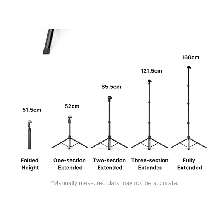 Trípode Ulanzi TB64 de 1,6 Metros para Fotografía y Video 8