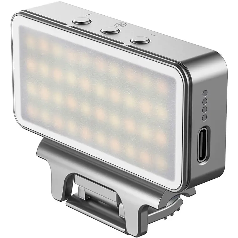 Mini Panel de Luz LED VIJIM CL08 con Soporte de Pinza 3
