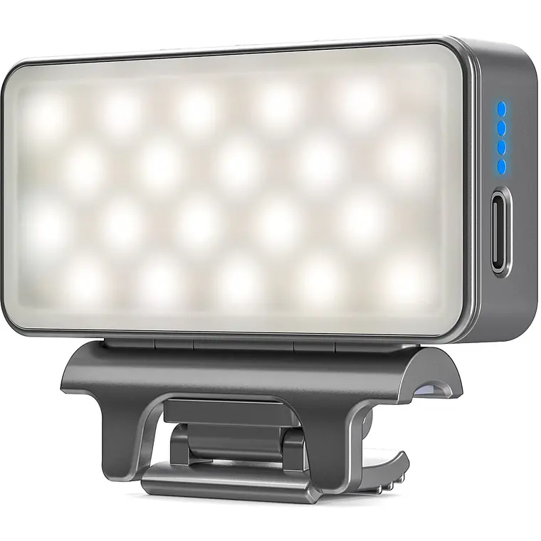 Mini Panel de Luz LED VIJIM CL08 con Soporte de Pinza 1