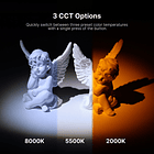 Linterna Ulanzi LM07 Recargable  7